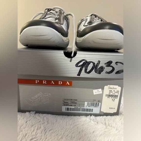 Prada Calzature Uomo Size 12 Shoes in Black (Unworn) - Picture 2 of 6